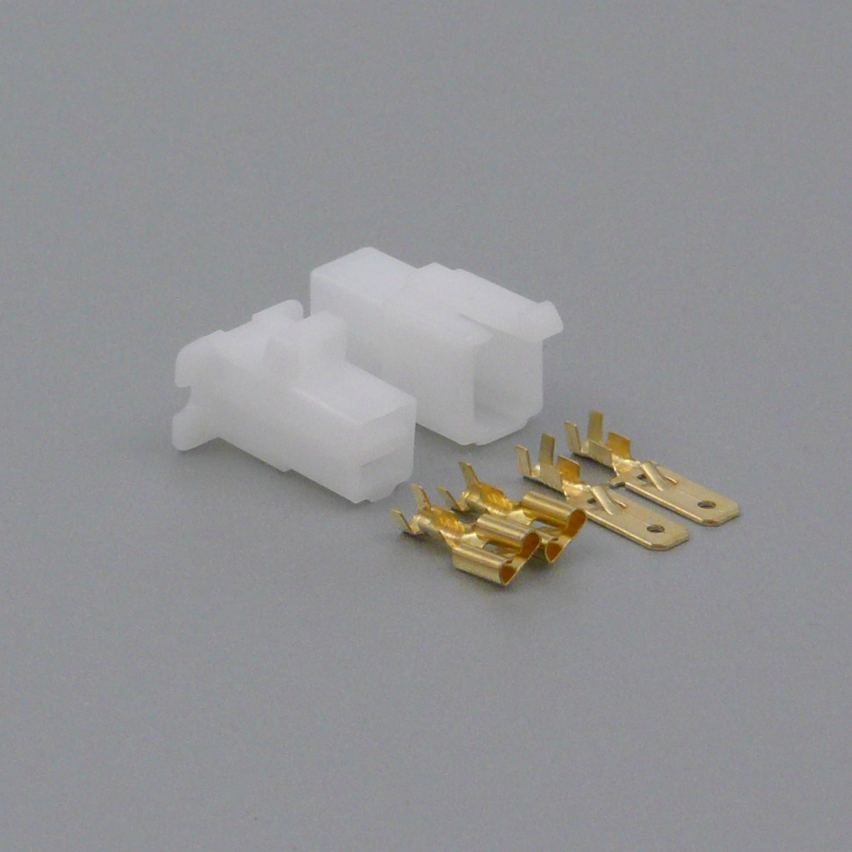 Sada konektoru Faston 6.3 mm, 2 póly