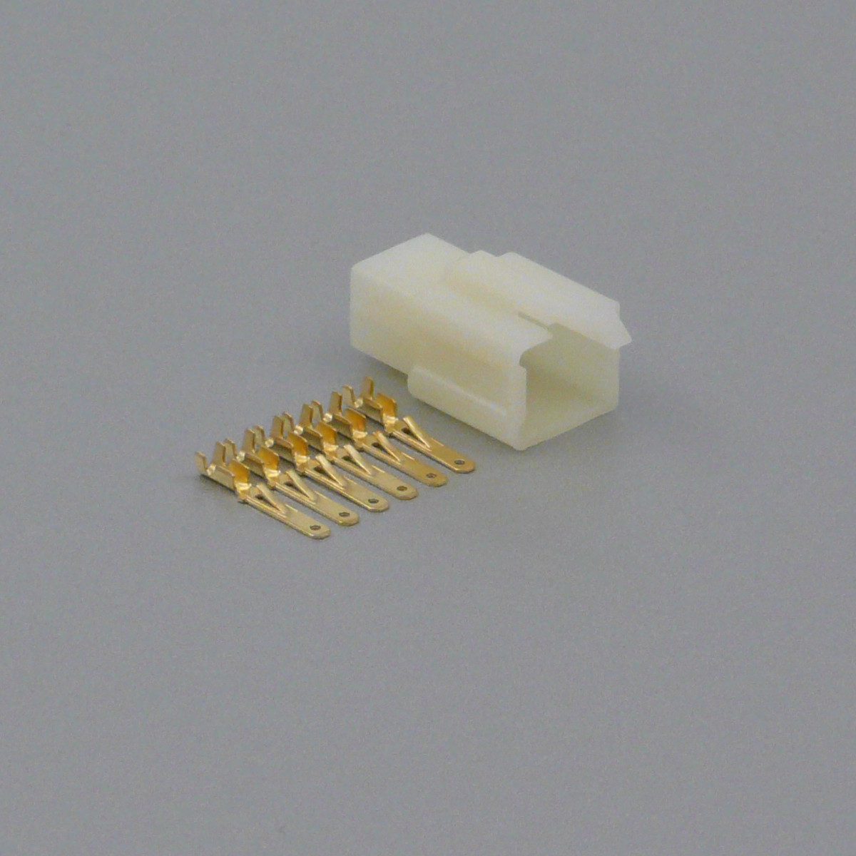 Sada konektoru Faston 2.8 mm, 6 pólů - vidlice (samec)