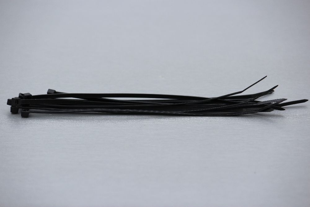 Stahovací páska, 3.6 mm, 200 mm, černá