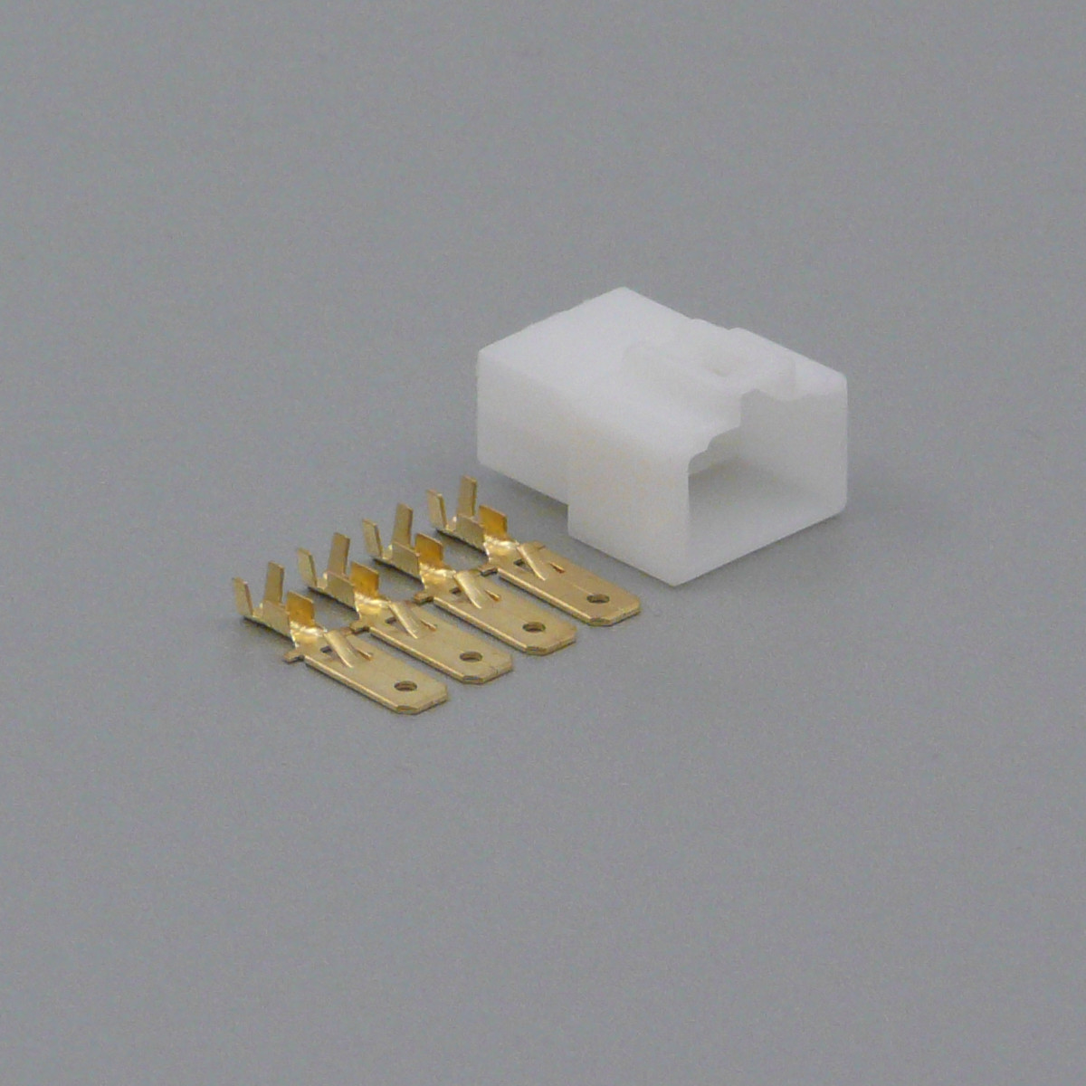 Sada konektoru Faston 6.3 mm, Special, 4 póly - vidlice (samec)