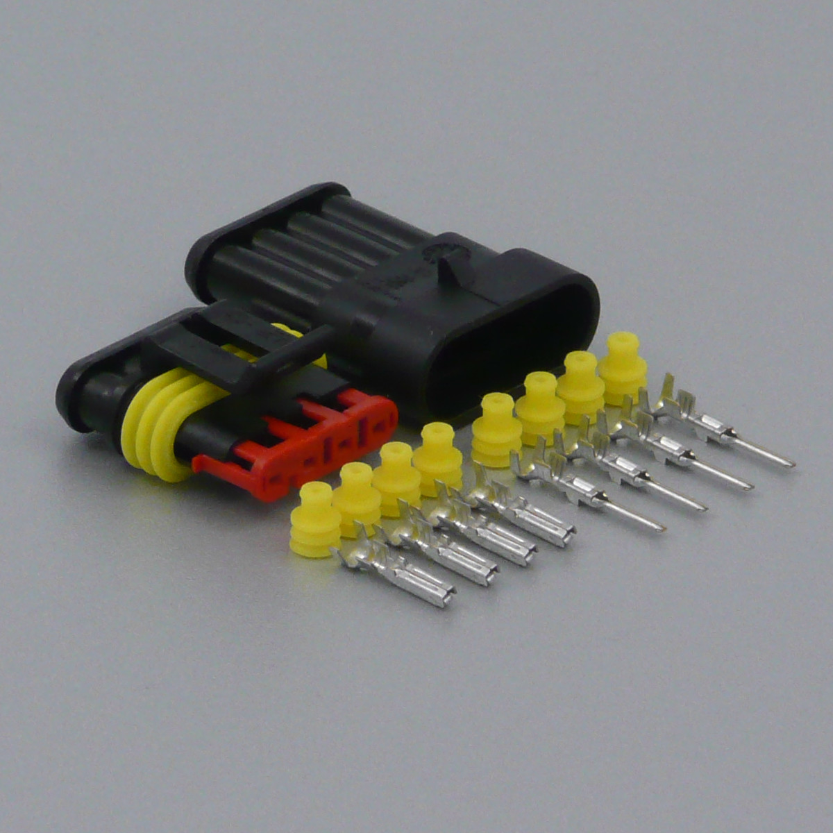 Sada vodotěsného konektoru Superseal 1.5 mm, 4 póly