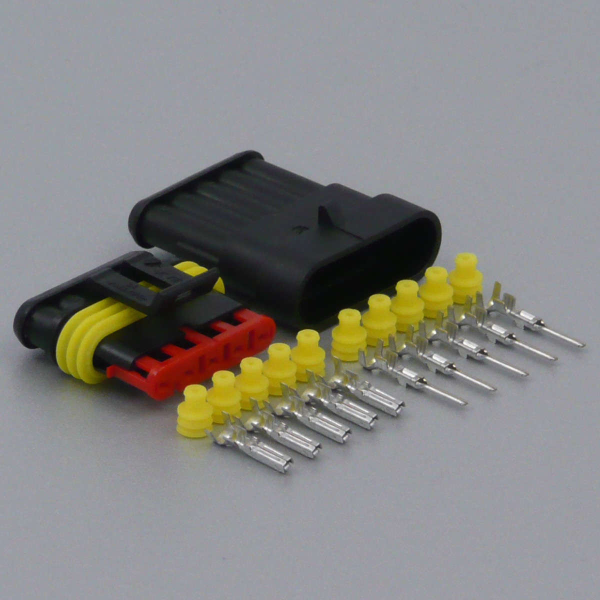 Sada vodotěsného konektoru Superseal 1.5 mm, 5 pólů