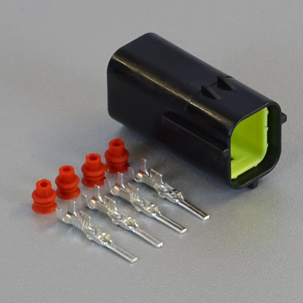 Sada vodotěsného konektoru 1.8 mm, 4 póly, vidlice (samec)