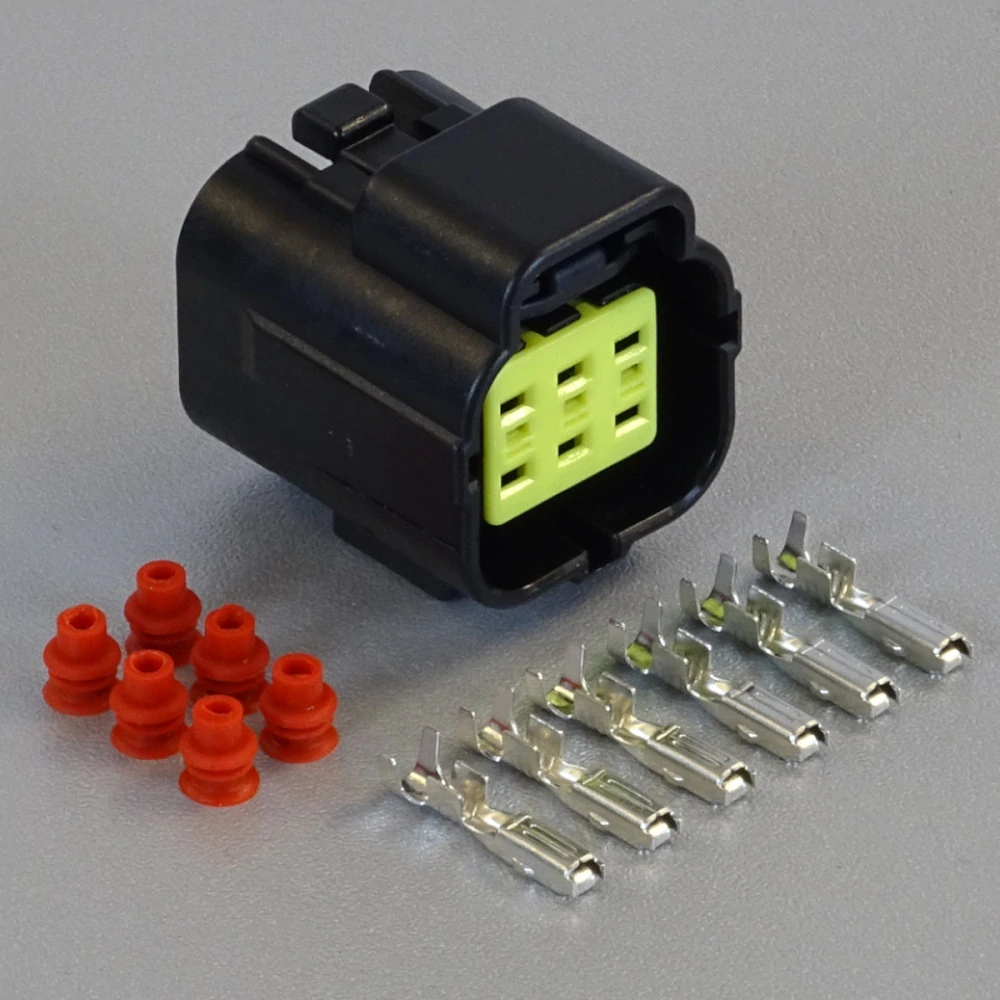 Sada vodotěsného konektoru 1.8 mm, 6 pólů, zásuvka (samice)