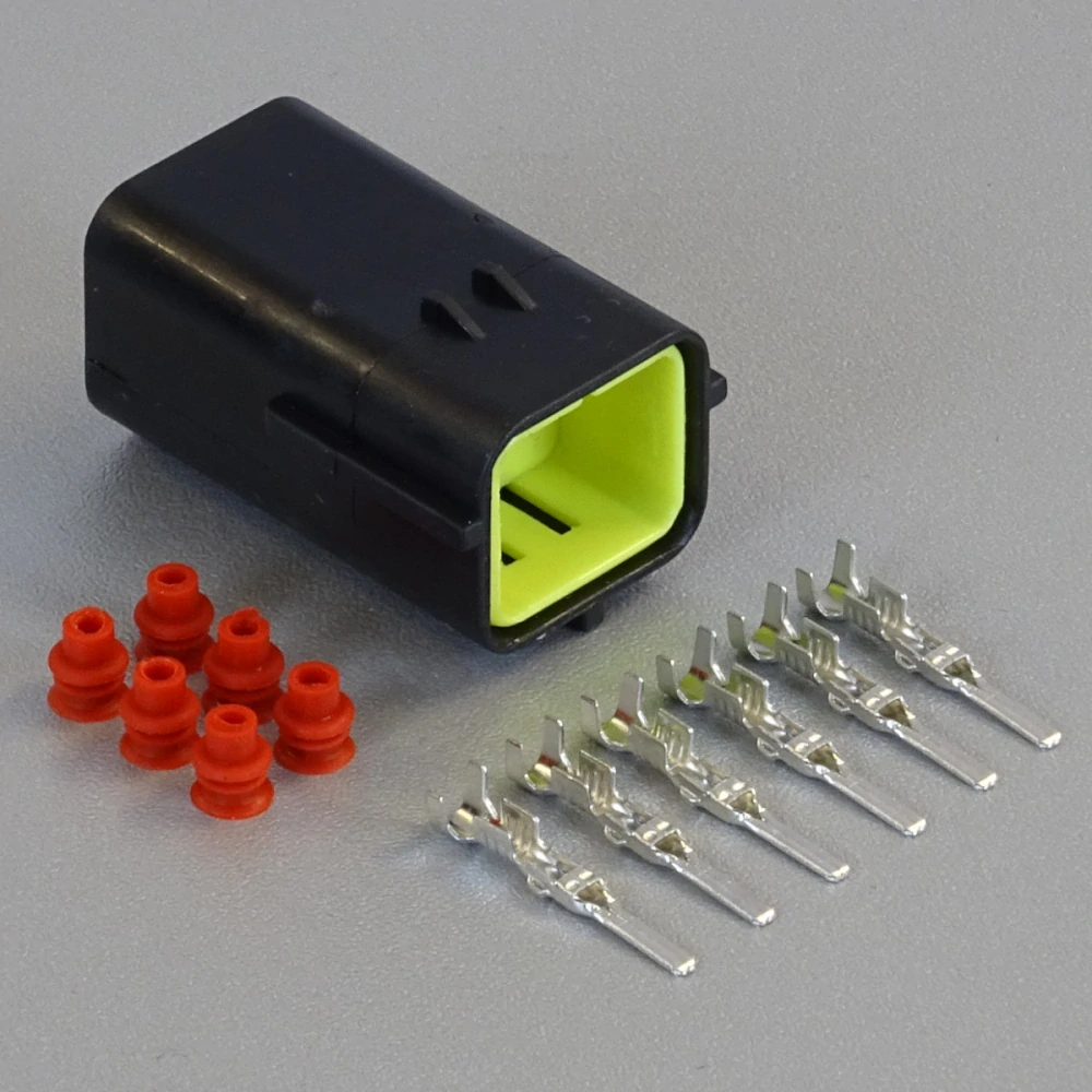Sada vodotěsného konektoru 1.8 mm, 6 pólů, vidlice (samec)