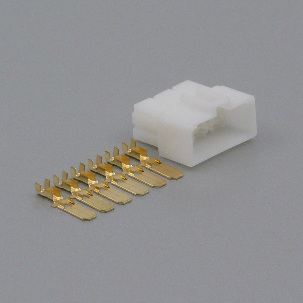 Sada konektoru Faston 6.3 mm, Lance, 6 pólů - vidlice (samec)